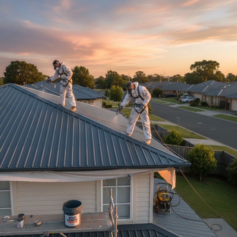 Metal Roof Painting